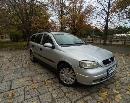 Серый Опель Астра, объемом двигателя 2 л и пробегом 400 тыс. км за 2800 $, фото 1 на Automoto.ua