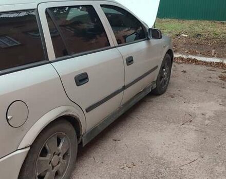 Серый Опель Астра, объемом двигателя 2 л и пробегом 400 тыс. км за 1400 $, фото 6 на Automoto.ua