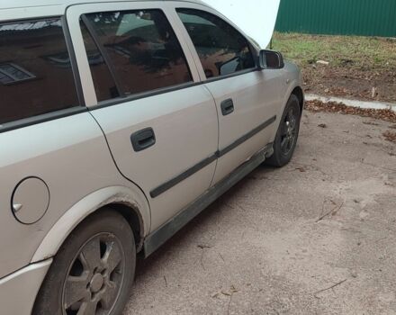 Серый Опель Астра, объемом двигателя 2 л и пробегом 400 тыс. км за 1312 $, фото 3 на Automoto.ua