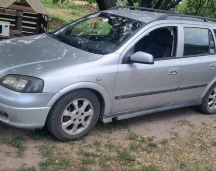 Серый Опель Астра, объемом двигателя 1.7 л и пробегом 250 тыс. км за 1500 $, фото 1 на Automoto.ua