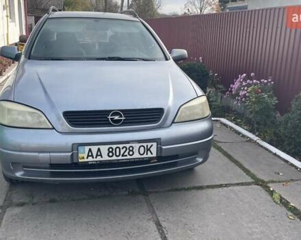 Серый Опель Астра, объемом двигателя 1.6 л и пробегом 190 тыс. км за 3400 $, фото 4 на Automoto.ua