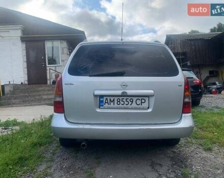 Серый Опель Астра, объемом двигателя 1.6 л и пробегом 242 тыс. км за 3800 $, фото 3 на Automoto.ua