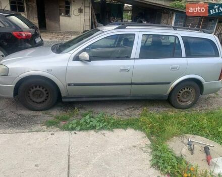 Серый Опель Астра, объемом двигателя 1.6 л и пробегом 242 тыс. км за 3800 $, фото 2 на Automoto.ua