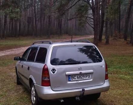 Серый Опель Астра, объемом двигателя 2 л и пробегом 388 тыс. км за 2400 $, фото 6 на Automoto.ua