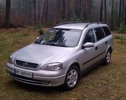 Серый Опель Астра, объемом двигателя 2 л и пробегом 388 тыс. км за 2400 $, фото 1 на Automoto.ua