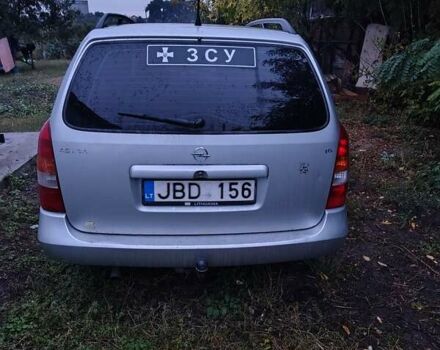 Серый Опель Астра, объемом двигателя 1.6 л и пробегом 344 тыс. км за 2100 $, фото 5 на Automoto.ua