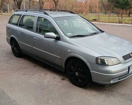 Серый Опель Астра, объемом двигателя 2 л и пробегом 332 тыс. км за 3500 $, фото 1 на Automoto.ua