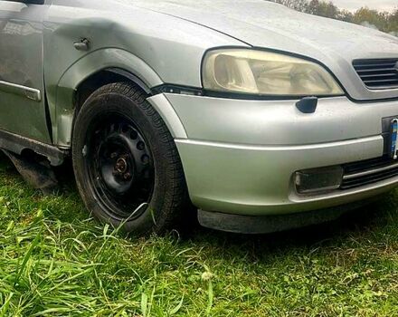 Серый Опель Астра, объемом двигателя 1.6 л и пробегом 290 тыс. км за 1200 $, фото 2 на Automoto.ua