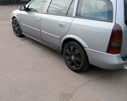 Серый Опель Астра, объемом двигателя 2 л и пробегом 332 тыс. км за 3500 $, фото 2 на Automoto.ua