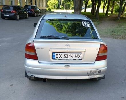 Серый Опель Астра, объемом двигателя 1.6 л и пробегом 286 тыс. км за 3100 $, фото 4 на Automoto.ua