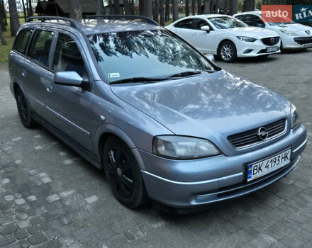 Серый Опель Астра, объемом двигателя 2 л и пробегом 333 тыс. км за 3450 $, фото 6 на Automoto.ua