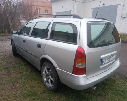 Сірий Опель Астра, об'ємом двигуна 1.6 л та пробігом 200 тис. км за 2500 $, фото 2 на Automoto.ua