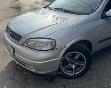 Серый Опель Астра, объемом двигателя 1.6 л и пробегом 119 тыс. км за 3200 $, фото 8 на Automoto.ua