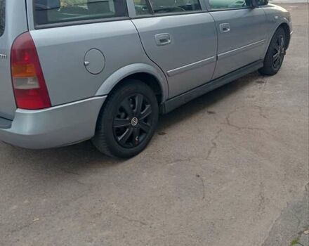 Серый Опель Астра, объемом двигателя 2 л и пробегом 332 тыс. км за 3500 $, фото 10 на Automoto.ua