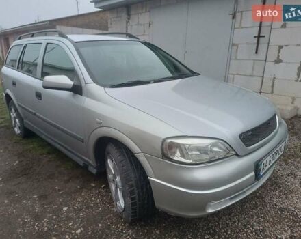 Сірий Опель Астра, об'ємом двигуна 1.6 л та пробігом 200 тис. км за 2500 $, фото 2 на Automoto.ua