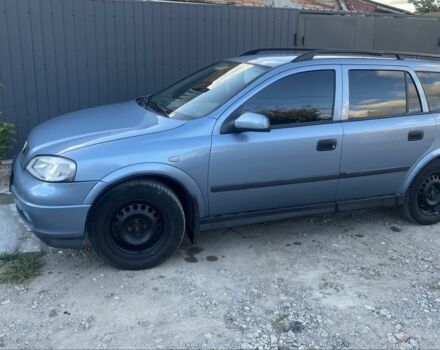 Серый Опель Астра, объемом двигателя 1.6 л и пробегом 272 тыс. км за 4100 $, фото 1 на Automoto.ua