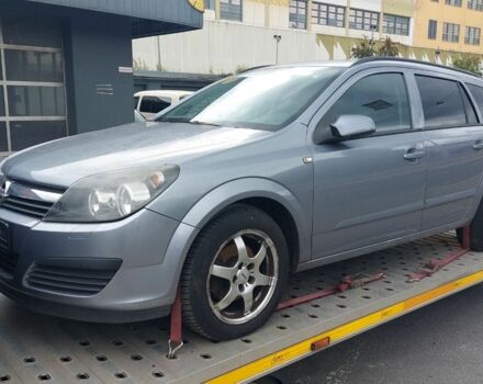 Серый Опель Астра, объемом двигателя 1.6 л и пробегом 184 тыс. км за 4350 $, фото 2 на Automoto.ua