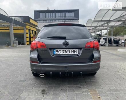 Серый Опель Астра, объемом двигателя 1.4 л и пробегом 230 тыс. км за 7000 $, фото 5 на Automoto.ua
