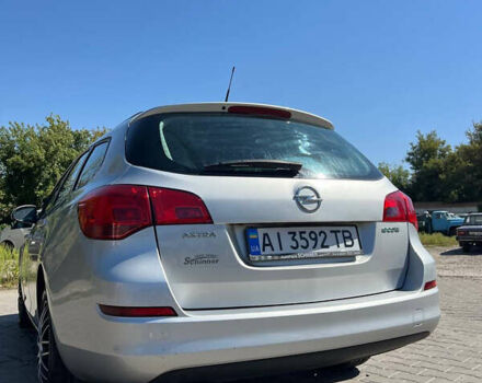 Серый Опель Астра, объемом двигателя 1.4 л и пробегом 273 тыс. км за 6300 $, фото 11 на Automoto.ua