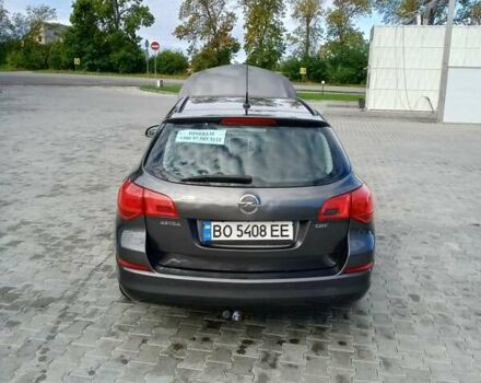 Серый Опель Астра, объемом двигателя 1.7 л и пробегом 250 тыс. км за 6500 $, фото 1 на Automoto.ua