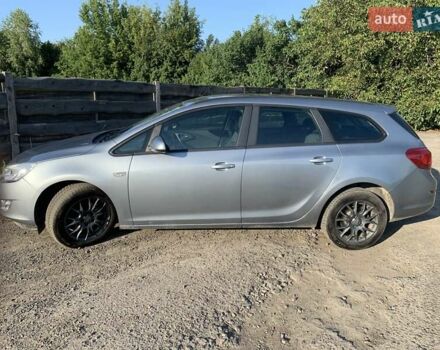 Серый Опель Астра, объемом двигателя 1.6 л и пробегом 219 тыс. км за 6450 $, фото 1 на Automoto.ua