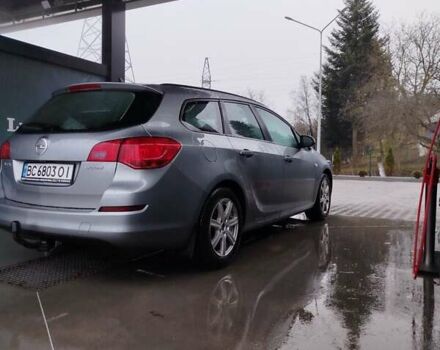 Серый Опель Астра, объемом двигателя 1.25 л и пробегом 254 тыс. км за 5000 $, фото 4 на Automoto.ua