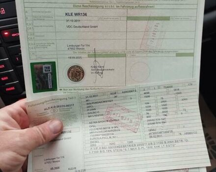 Серый Опель Астра, объемом двигателя 1.3 л и пробегом 236 тыс. км за 6950 $, фото 42 на Automoto.ua