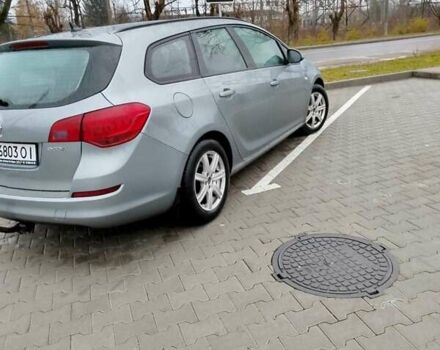 Серый Опель Астра, объемом двигателя 1.25 л и пробегом 254 тыс. км за 5000 $, фото 3 на Automoto.ua