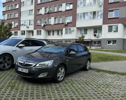 Серый Опель Астра, объемом двигателя 2 л и пробегом 290 тыс. км за 7200 $, фото 5 на Automoto.ua