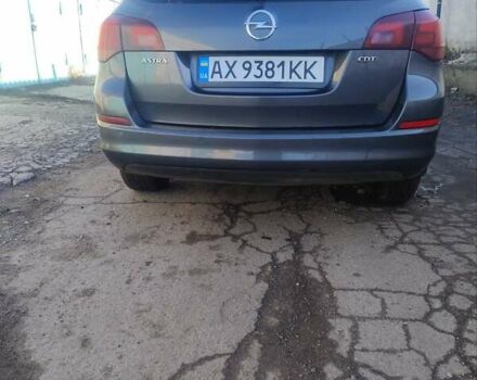 Серый Опель Астра, объемом двигателя 1.7 л и пробегом 265 тыс. км за 6499 $, фото 5 на Automoto.ua