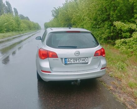 Серый Опель Астра, объемом двигателя 1.2 л и пробегом 266 тыс. км за 6350 $, фото 3 на Automoto.ua