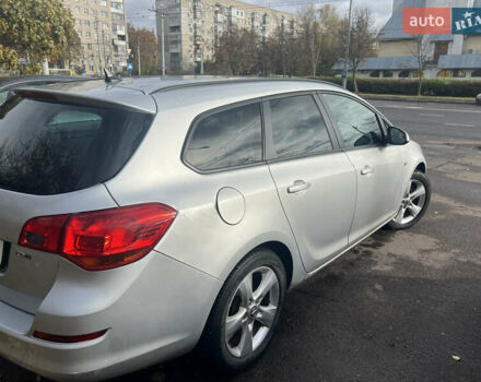 Серый Опель Астра, объемом двигателя 1.96 л и пробегом 243 тыс. км за 7900 $, фото 8 на Automoto.ua