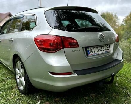 Серый Опель Астра, объемом двигателя 1.3 л и пробегом 370 тыс. км за 5900 $, фото 1 на Automoto.ua
