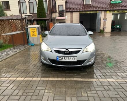 Серый Опель Астра, объемом двигателя 2 л и пробегом 370 тыс. км за 6500 $, фото 1 на Automoto.ua