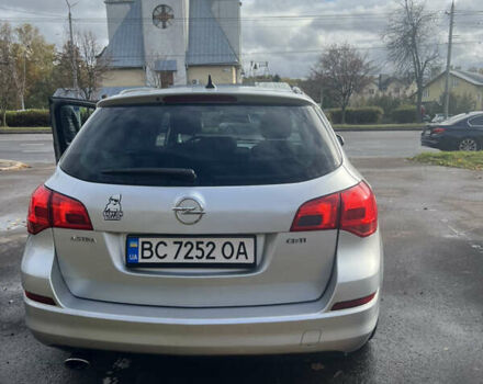 Серый Опель Астра, объемом двигателя 1.96 л и пробегом 243 тыс. км за 7900 $, фото 7 на Automoto.ua