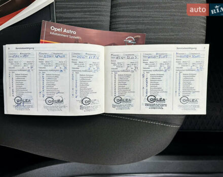 Серый Опель Астра, объемом двигателя 1.6 л и пробегом 148 тыс. км за 7800 $, фото 35 на Automoto.ua