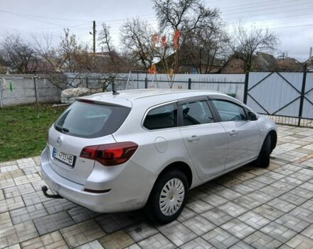 Серый Опель Астра, объемом двигателя 1.7 л и пробегом 266 тыс. км за 7500 $, фото 1 на Automoto.ua