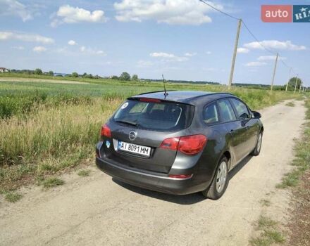 Серый Опель Астра, объемом двигателя 1.7 л и пробегом 292 тыс. км за 6990 $, фото 2 на Automoto.ua