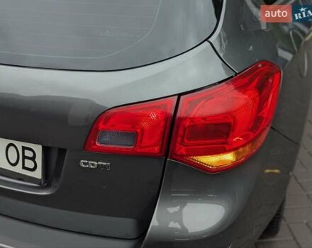 Опель Астра 2012 в Черкассах на Automoto.ua Серый Опель Астра, объемом двигателя 1.7 л и пробегом 236 тыс. км за 7499 $, фото 16 на Automoto.ua