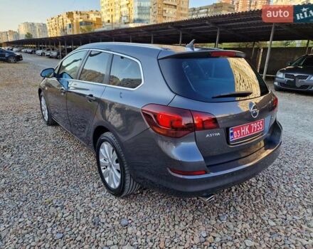 Серый Опель Астра, объемом двигателя 1.6 л и пробегом 184 тыс. км за 9900 $, фото 12 на Automoto.ua