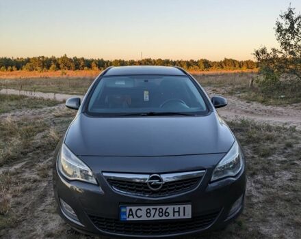 Серый Опель Астра, объемом двигателя 1.2 л и пробегом 261 тыс. км за 6500 $, фото 1 на Automoto.ua