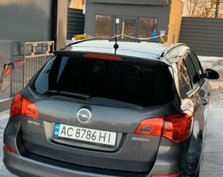 Серый Опель Астра, объемом двигателя 1.2 л и пробегом 261 тыс. км за 6500 $, фото 8 на Automoto.ua