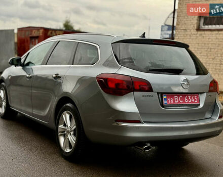Серый Опель Астра, объемом двигателя 2 л и пробегом 224 тыс. км за 7699 $, фото 9 на Automoto.ua