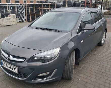 Серый Опель Астра, объемом двигателя 1.7 л и пробегом 232 тыс. км за 8500 $, фото 1 на Automoto.ua