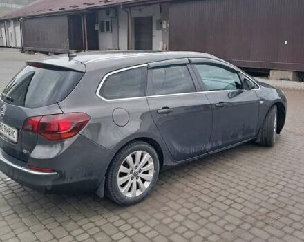 Серый Опель Астра, объемом двигателя 1.7 л и пробегом 232 тыс. км за 8500 $, фото 4 на Automoto.ua