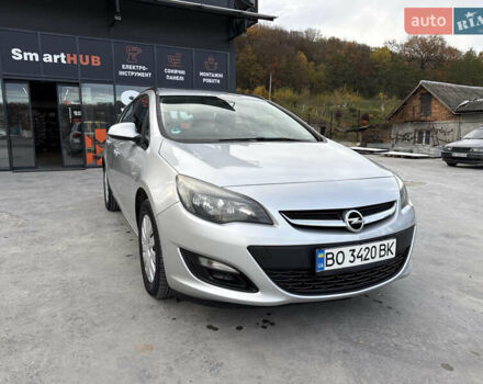 Серый Опель Астра, объемом двигателя 1.7 л и пробегом 264 тыс. км за 7200 $, фото 1 на Automoto.ua
