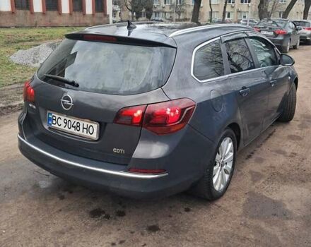 Серый Опель Астра, объемом двигателя 1.7 л и пробегом 232 тыс. км за 8500 $, фото 3 на Automoto.ua