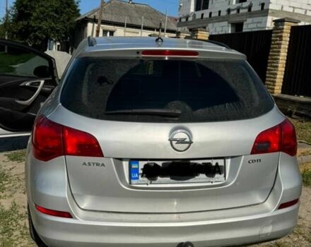 Серый Опель Астра, объемом двигателя 1.7 л и пробегом 220 тыс. км за 6500 $, фото 3 на Automoto.ua