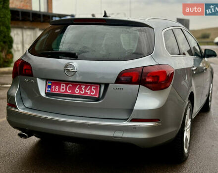Серый Опель Астра, объемом двигателя 2 л и пробегом 224 тыс. км за 7699 $, фото 7 на Automoto.ua