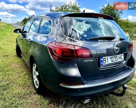 Сірий Опель Астра, об'ємом двигуна 2 л та пробігом 246 тис. км за 8500 $, фото 5 на Automoto.ua